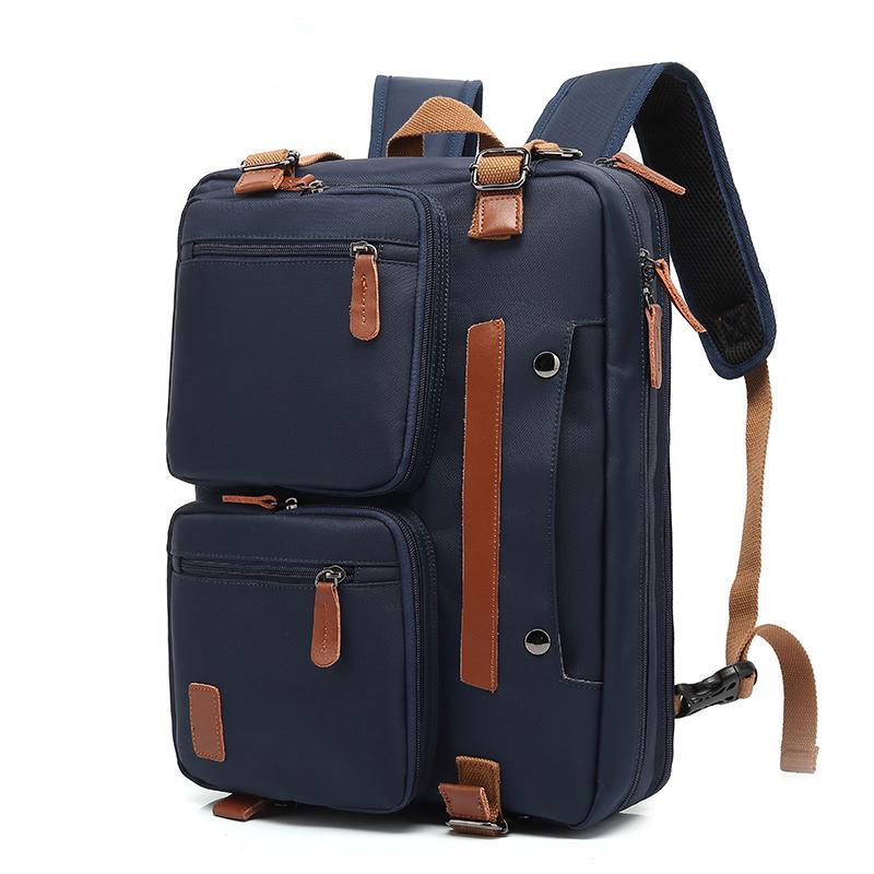 bags : S.f.y. - Waterdichte Verstelbare Tas - Nylon Grijs in Nylon Kobalt van Pantino