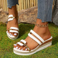 Bloemenversiering Chic Sandalen Dames - Elegante Sandalen voor een Modebewuste Look