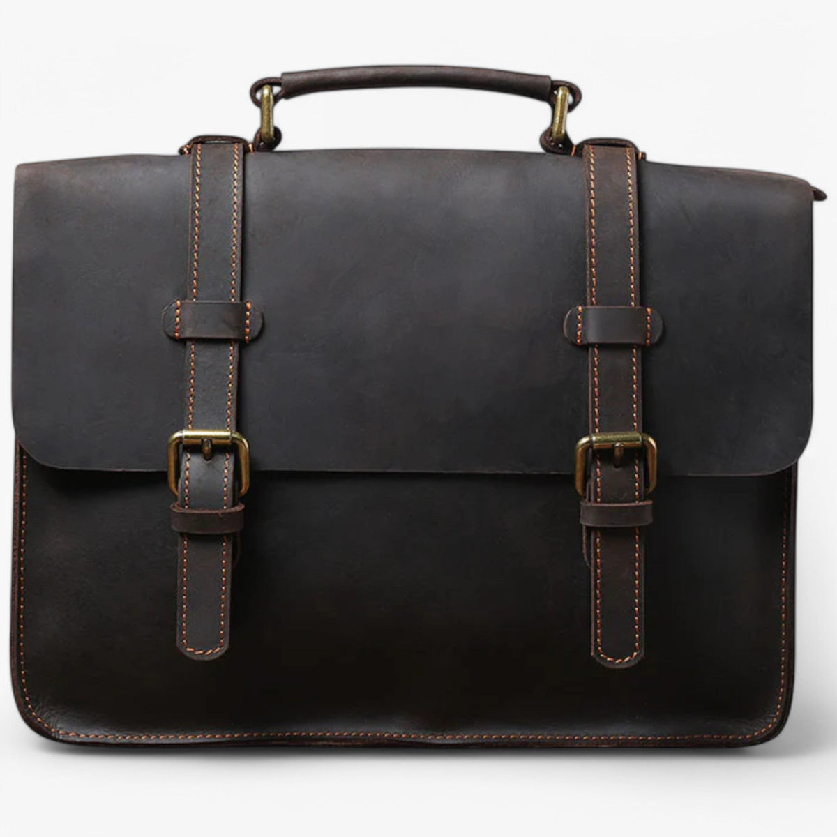 bags : Leren Schoudertas Leer - Zwart in van Pantino