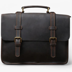 bags : Leren Schoudertas Leer - Zwart in van Pantino