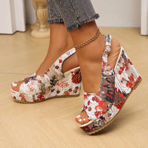 Sandals : Sandalen Dames Rood - Verstelbare Sportieve - Perfect voor die Flexibiliteit en Functionaliteit Willen in Rood van Pantino