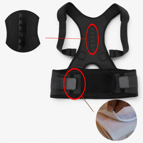 BeltGuard - supporto per una migliore postura - € : BeltGuard unisex verstelbare en ademende houdingscorrector voor mannen en vrouwen met rechte rug in van Pantino