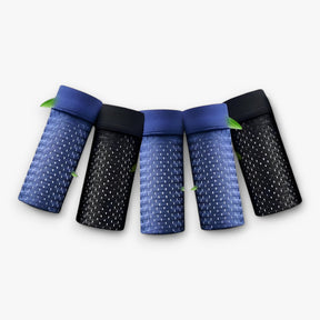 Men's Boxer Briefs : Heren Boxershorts Bamboe 10-pack Zwart/Grijs - Ademend, Hypoallergeen Ondergoed in 2 Zwart - 3 Blauw van Pantino