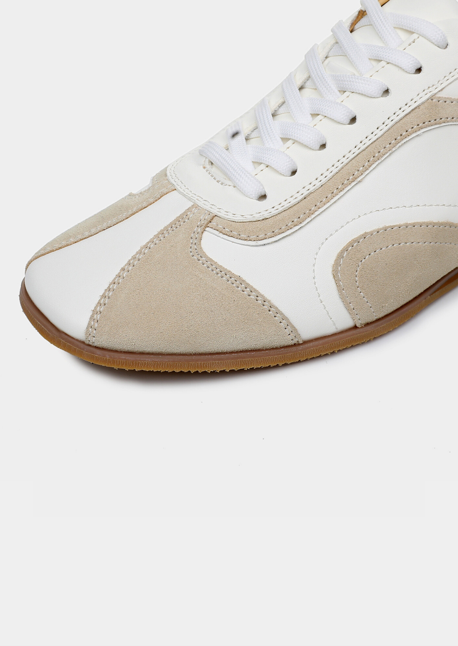 Herensneakers met platte zool