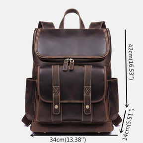 bags : Rugzak Heren Zwart - Vintage Anti-Diefstal Laptoprugzak voor , Geschikt voor 15,6 Inch in van Pantino
