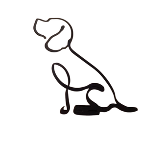home & garden : Bull Terrier beeldje wit - Modern abstract hondenbeeldje van Hiet, 20cm, voor hondenliefhebbers in Beagle van Pantino