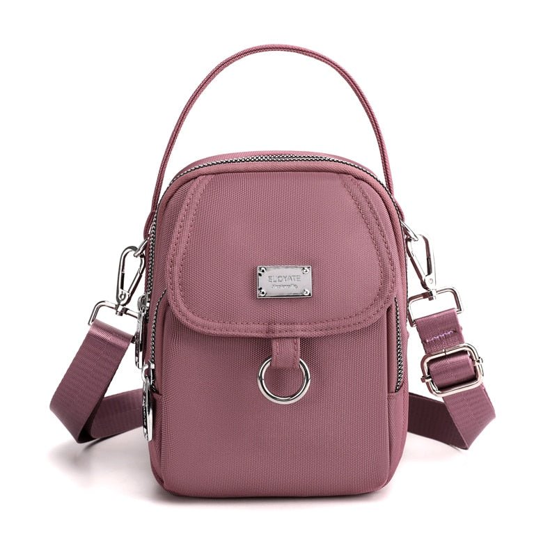 bags : Crossbody Tas Dames Zwart - Compact Dagelijks Gebruik - Kunstleer in van Pantino