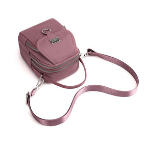 bags : Crossbody Tas Dames Zwart - Compact Dagelijks Gebruik - Kunstleer in van Pantino