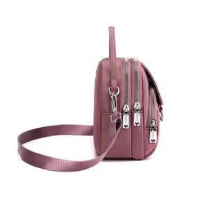 bags : Crossbody Tas Dames Zwart - Compact Dagelijks Gebruik - Kunstleer in van Pantino