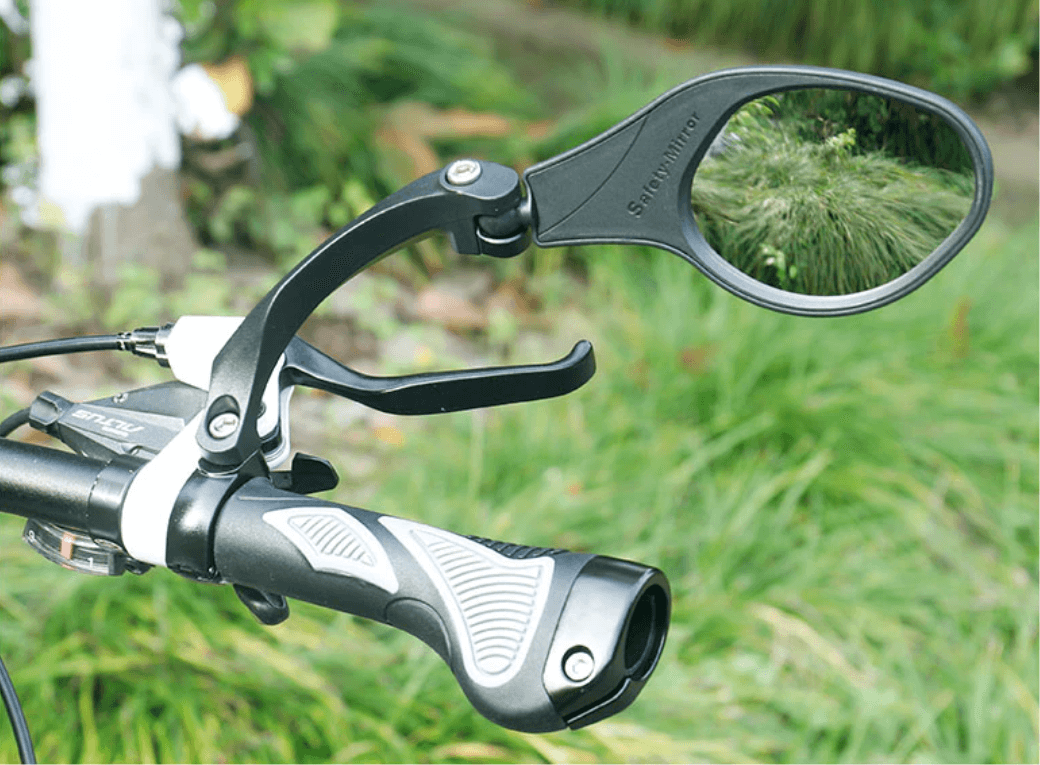 outdoor equipment : Fiets Achteruitkijkspiegel - 300% Meer Zichtbaarheid - Universeel in Sphere Rechts van Pantino
