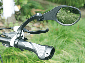outdoor equipment : Fiets Achteruitkijkspiegel - 300% Meer Zichtbaarheid - Universeel in Sphere Rechts van Pantino
