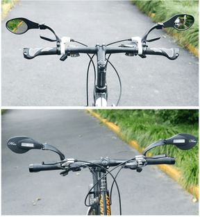 outdoor equipment : Fiets Achteruitkijkspiegel - 300% Meer Zichtbaarheid - Universeel in van Pantino