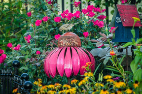 outdoor equipment : Coneflower Vogel Voederhuisje - Rood in van Pantino