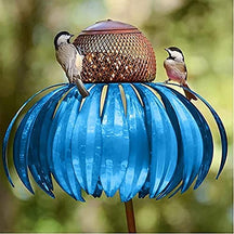 outdoor equipment : Coneflower Vogel Voederhuisje - Rood in Blauw van Pantino