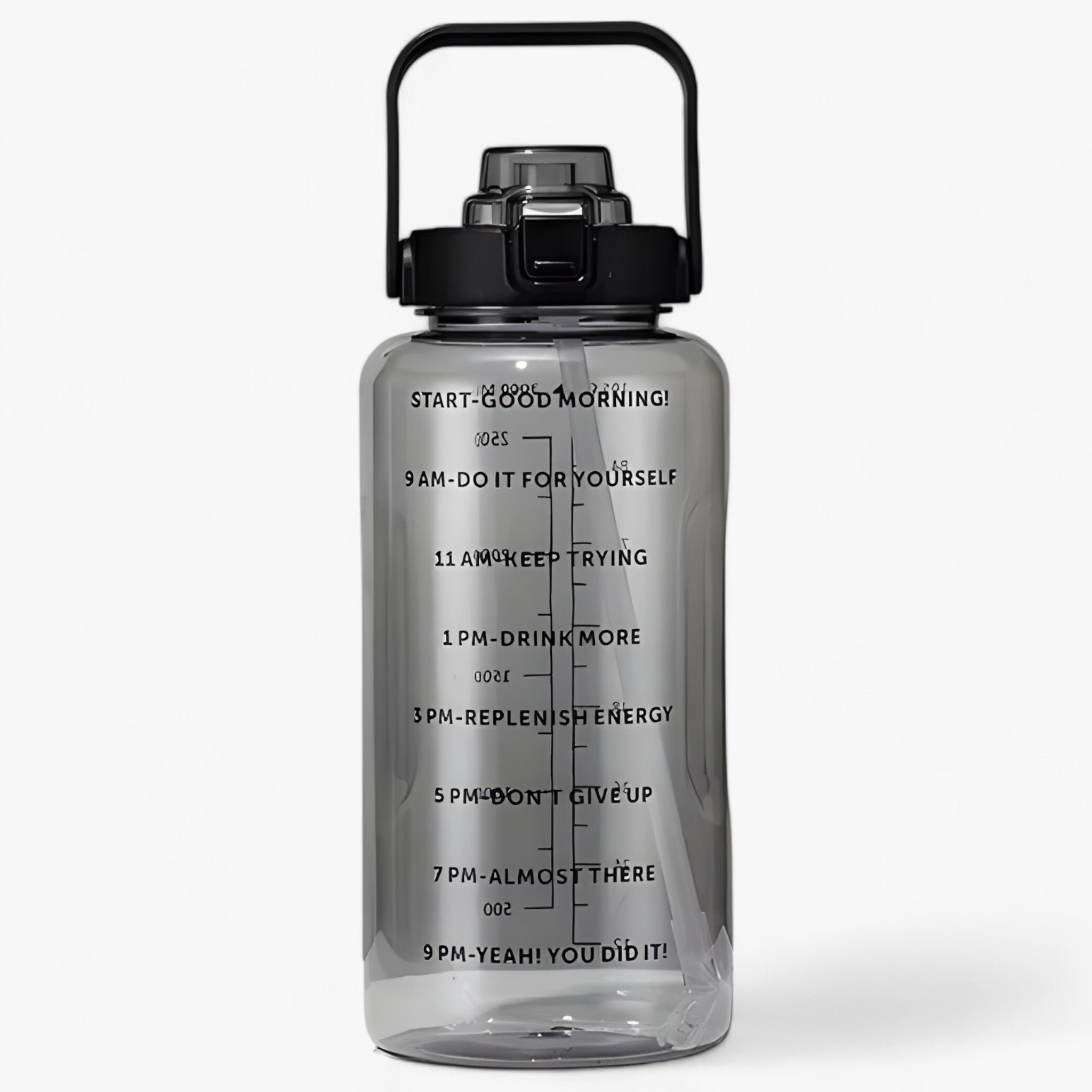 other : HydroMax - Grote Waterfles - Grote Capaciteit voor Hydratatie de Hele Dag door in 2L Zwart A van Pantino