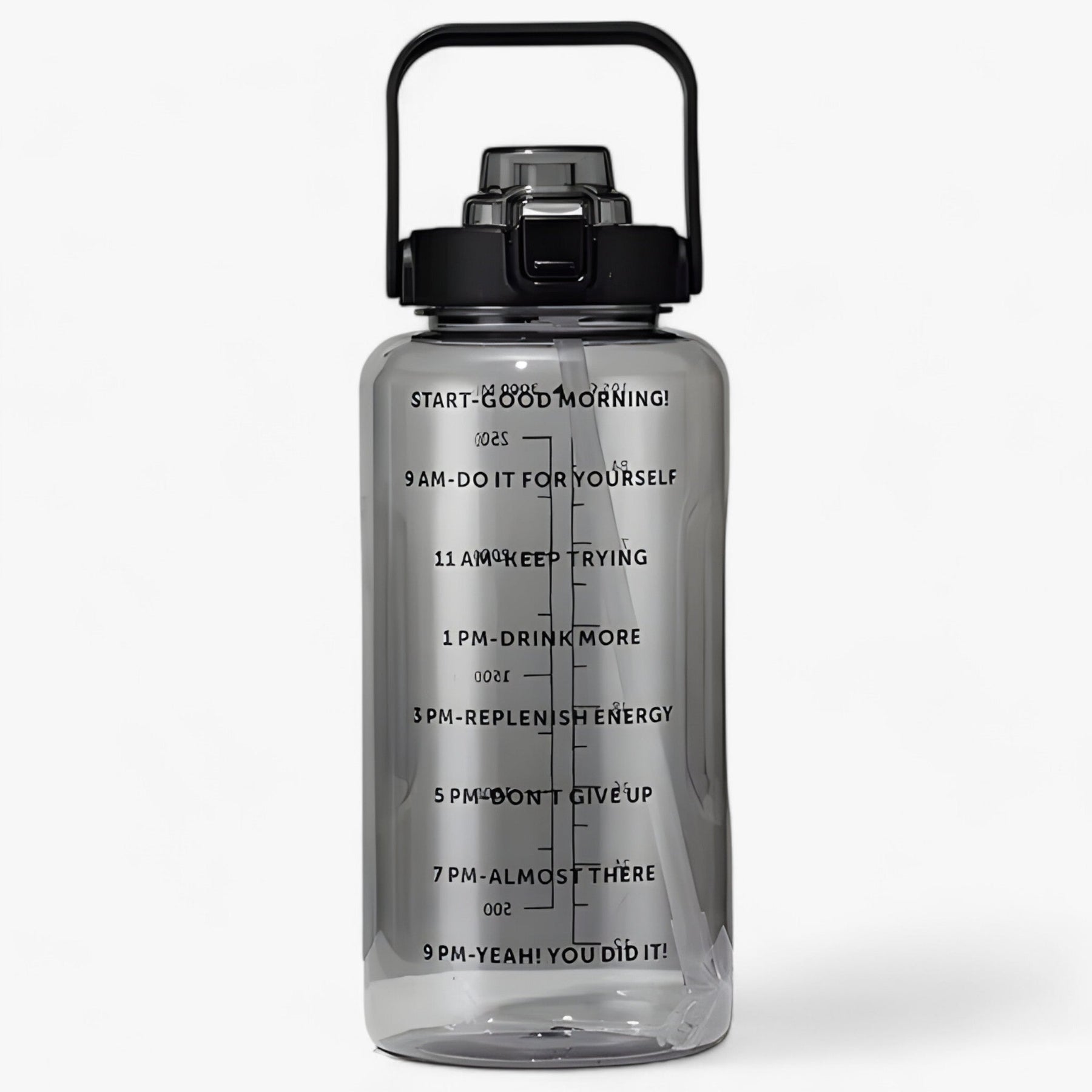 other : HydroMax - Grote Waterfles - Grote Capaciteit voor Hydratatie de Hele Dag door in 2L Zwart A van Pantino