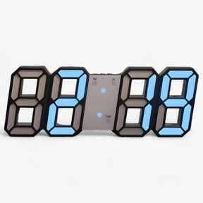 other : NordiClock - Wecker en Digitale Klok - Multifunctionele Elektronische Weergave in Zwart en blauw van Pantino