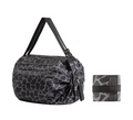 Portable Shopping Bag - Zwart Luipaard