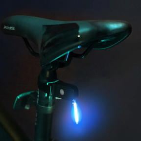 outdoor equipment : LED Fietsachterlicht voor heren, rood - BrightBike Pro met heldere verlichting in Blauw van Pantino