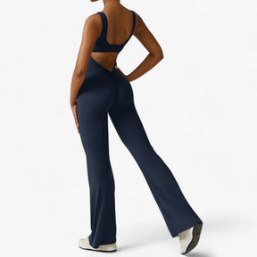 Bodysuit : Workout Lichaamspak - Ongeëvenaard Comfort en Prestaties - Blauw in Blauw 2 van Pantino