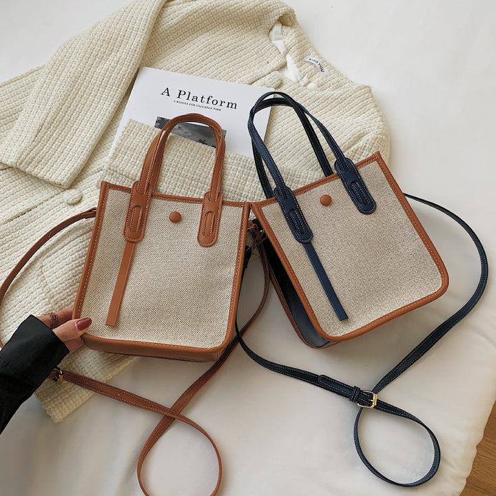 bags : Tote Bag Dames Blauw - Mini Classy - Kleine Handige Tas voor in van Pantino
