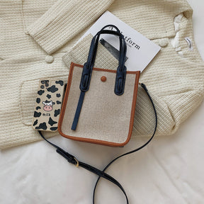 bags : Tote Bag Dames Blauw - Mini Classy - Kleine Handige Tas voor in van Pantino