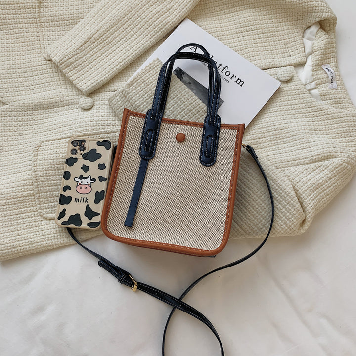 bags : Tote Bag Dames Blauw - Mini Classy - Kleine Handige Tas voor in van Pantino
