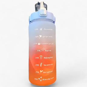 other : HydroMax - Grote Waterfles - Grote Capaciteit voor Hydratatie de Hele Dag door in 2L Blauw Oranje van Pantino