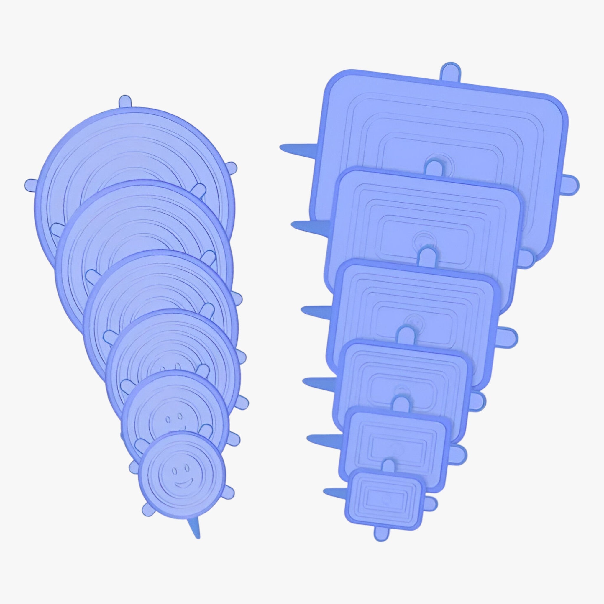 home & garden : Silicone Covers Set 1 - Woonaccessoire in Blauwe SET van Pantino