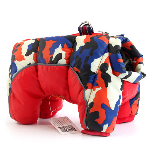 pets : Harry Hondenjas - Een Warme Winterjas voor Jouw Hond - Rood in Rood van Pantino
