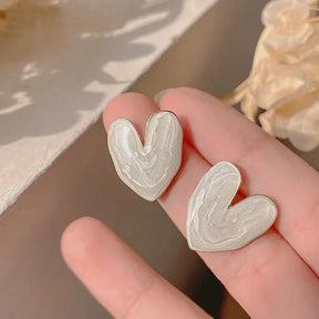 Earrings : Bohemian Parel Oorbellen - Grote Elegante Druppel - Parel in F van Pantino