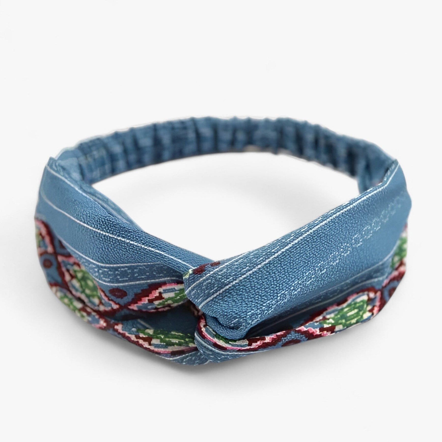 Fascia con stampa bohemien Bandana vintage - € : Bandana Haarband Dames Print Bohemien Vintage Bloemen Meerkleurig in van Pantino