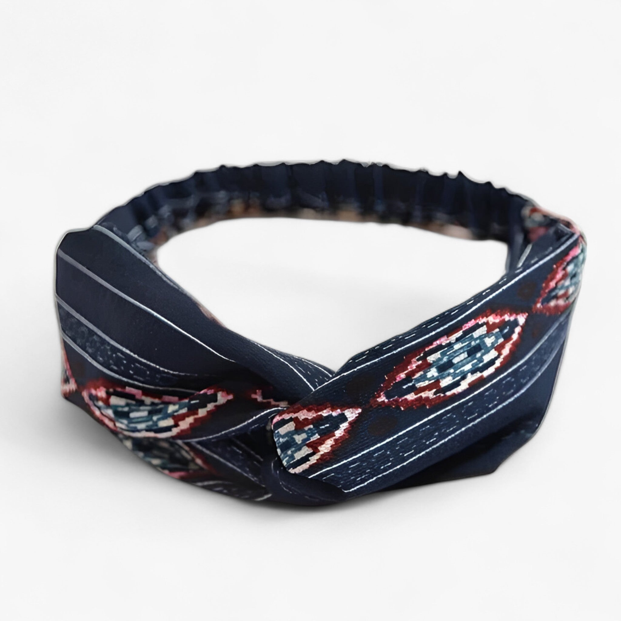 Fascia con stampa bohemien Bandana vintage - € : Bandana Haarband Dames Print Bohemien Vintage Bloemen Meerkleurig in van Pantino