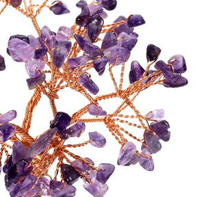 home & garden : Feng Shui Bonsai Ornamenten Heren Amethist - Rozenkwarts in van Pantino