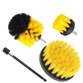 other : BoorScrubber Set 4-Delig - Universele Schoonmaakborstels - Nylon in van Pantino