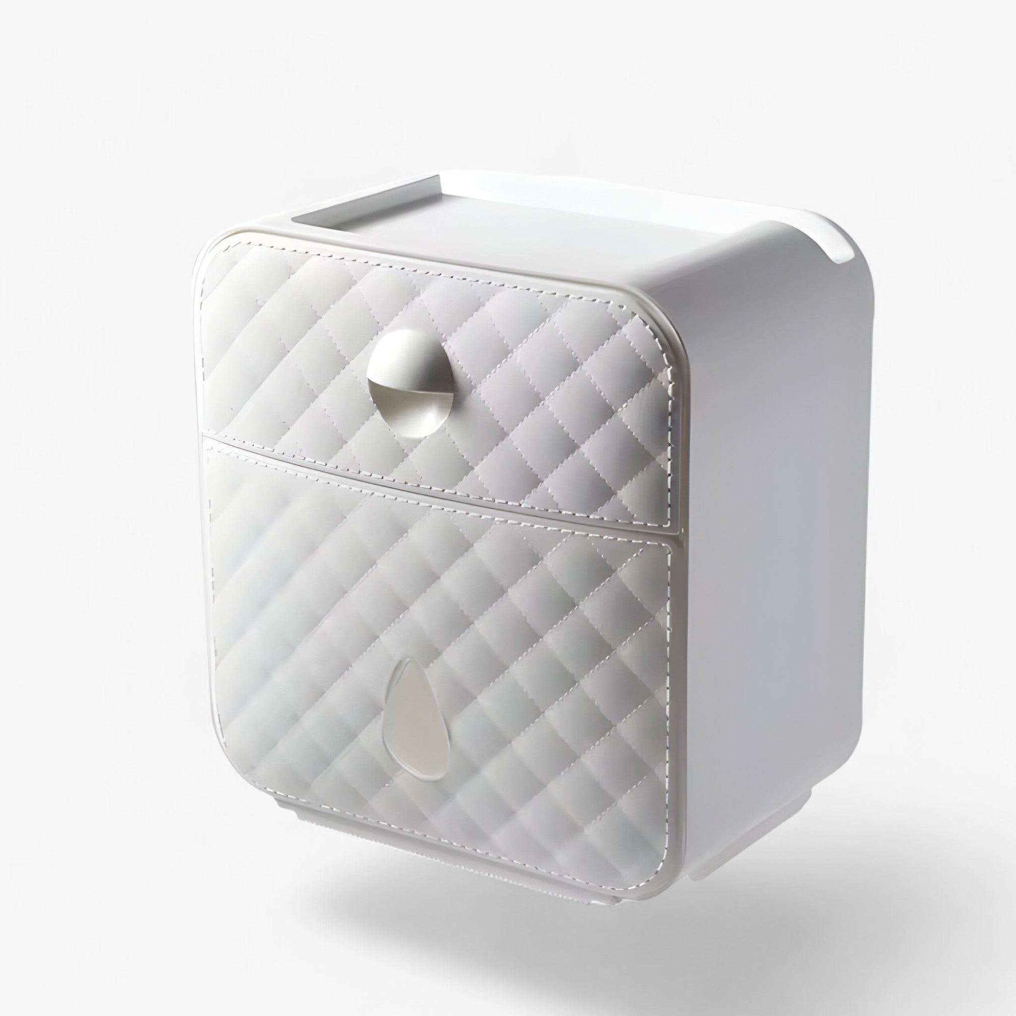 home & garden : Waterdichte Dispenser - Opbergoplossing voor de Badkamer - Wit in B-Wit van Pantino