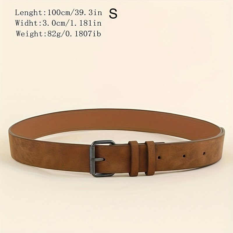 Belt : Riem Bruin - Men 1 Stuk Pu Leren Modieuze Elegant in van Pantino