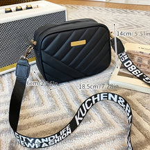 bags : Crossbody Tas Zwart - S.f.y. - Vierkanten in Zwart van Pantino