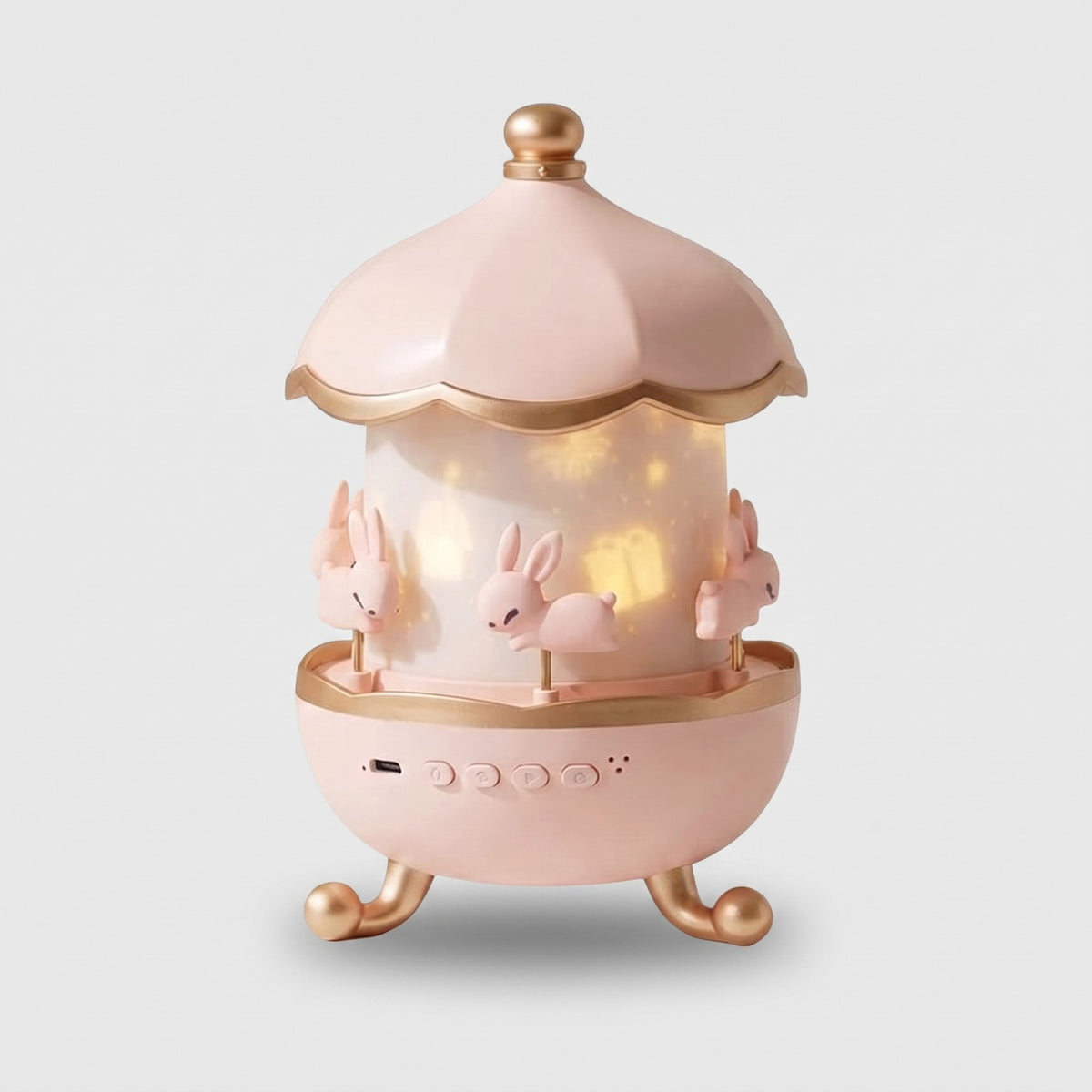 Home Decor : Sterrenprojector Nachtlampje – Betoverend Carrousel Design met Muziek in van Pantinoshop