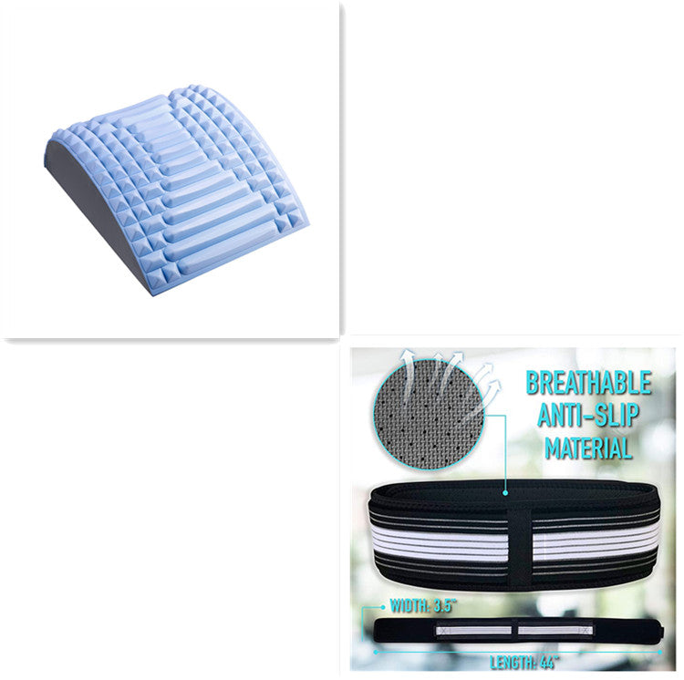 Acupressure Mat : Acupressuur Ontspanner Blauw - Rug Hoofd Spierpijn Relief - Kunststof in van Pantino