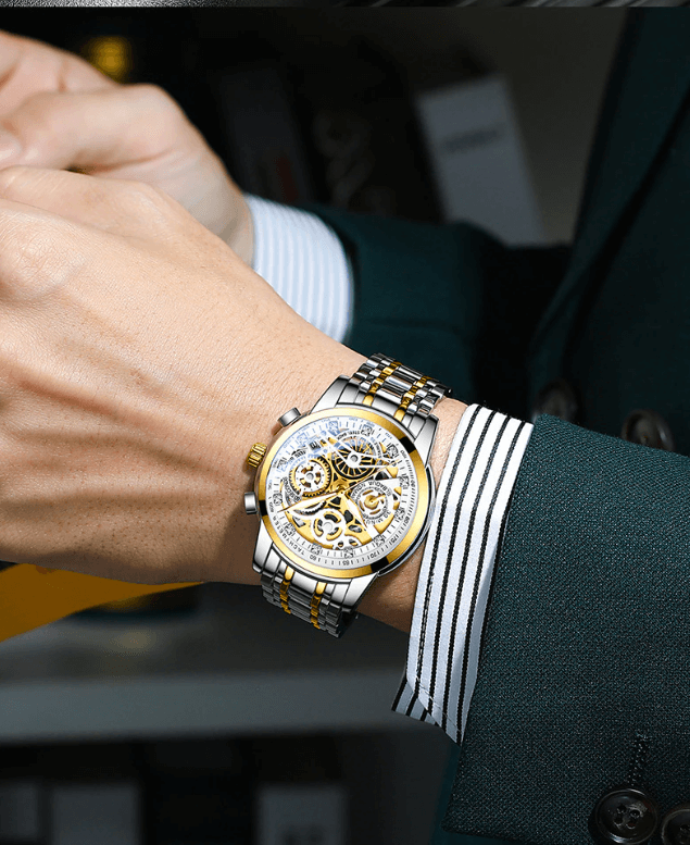 watches : Horloge Heren Zilver - Cap Watch in van Pantino