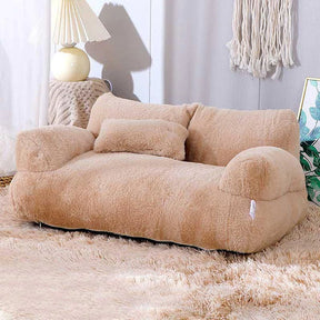 pets : Kalmerende Huisdier Bankhoes Lichtgrijs - Rustgevend Sofa Comfort - Microvezel in van Pantino