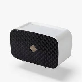 home & garden : Waterdichte Dispenser - Opbergoplossing voor de Badkamer - Wit in C-Zwart van Pantino