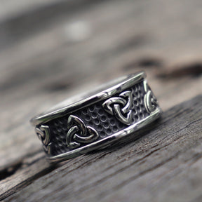 Ring : Knot Ring Heren Roestvrij Staal in van Pantino