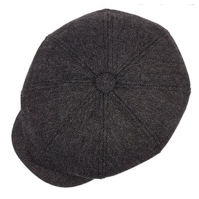 Beret : Baret Heren Donkergroen - Graan Geruite Vintage Mode Muts , Ideale Keuze voor Geschenken in van Pantino