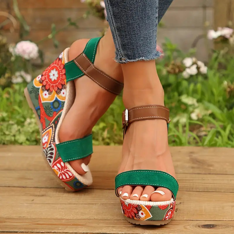Sandals : Sandalen Dames Rood - Stijlvolle Goudkleurige - Ideaal voor die een Statement Willen Maken in van Pantino