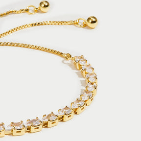 Bracelet : Armband Goud - Sara Crystal in van Pantino