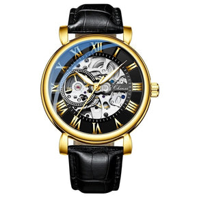 watches : Cheno Horloge Heren - Horloge - Gouden Zwart in Gouden Zwart van Pantino