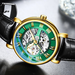 watches : Cheno Horloge Heren - Horloge - Gouden Zwart in van Pantino