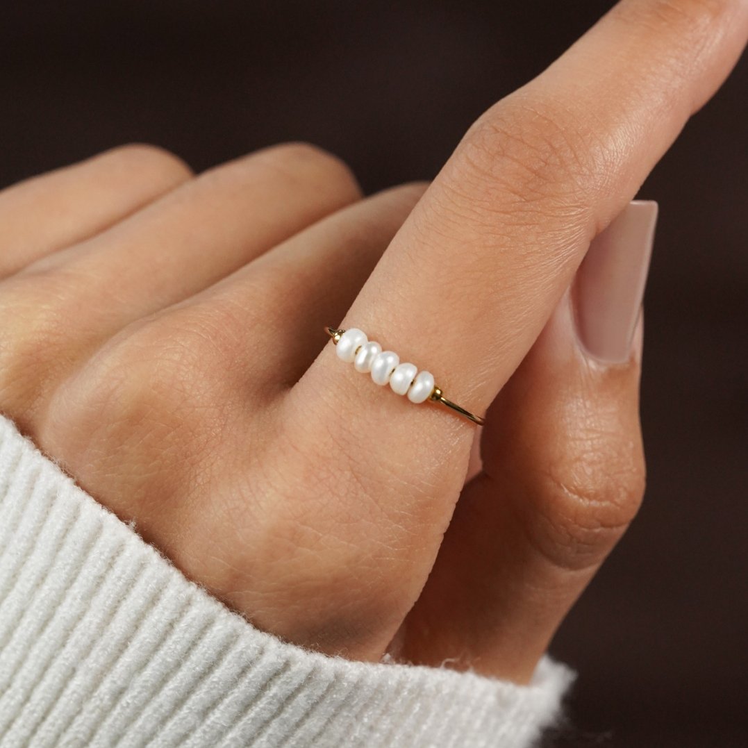 Ring : Classic Pearl 6 - Accessoire in van Pantino